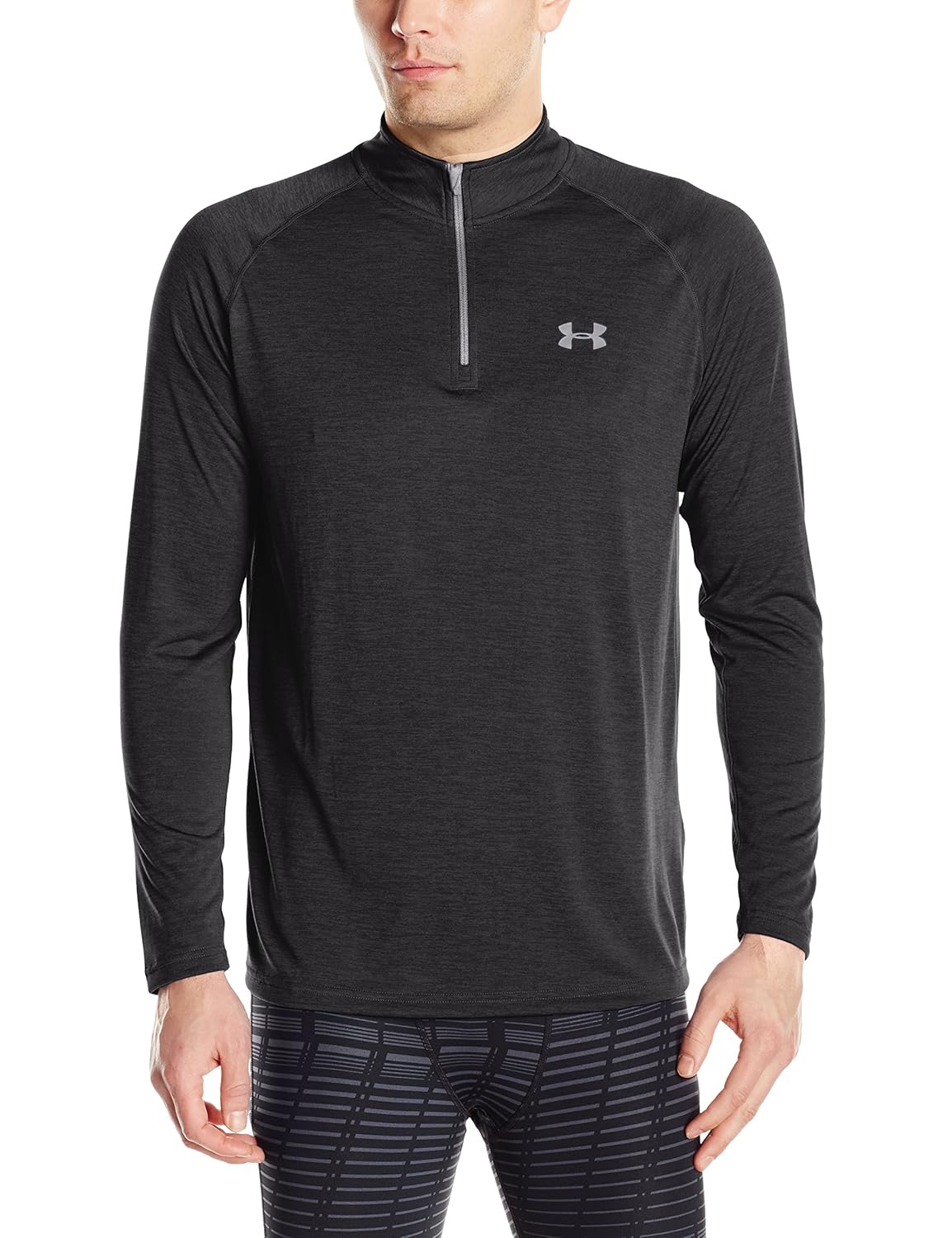 under armour 安德玛 tech 1/4拉链 男士长袖t恤